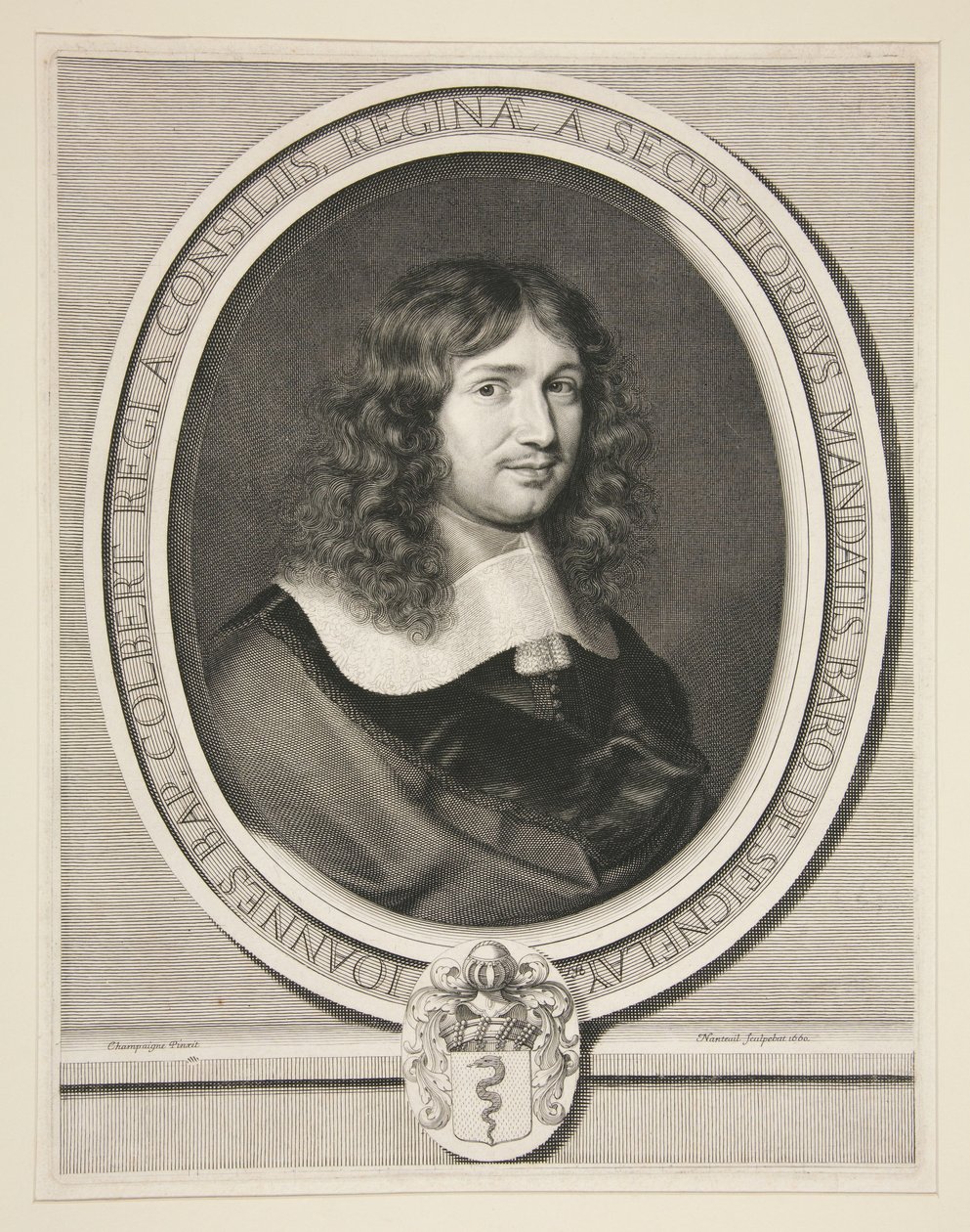 Jean-Baptiste Colbert, Contrôleur général des Finances (General Comptroller of Finances) von Robert Nanteuil