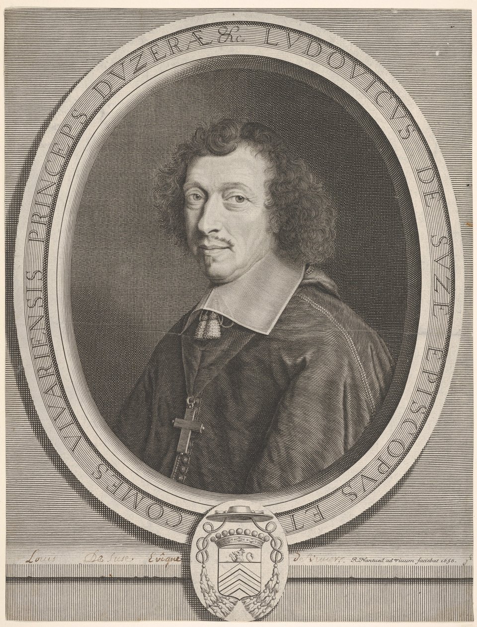 Louis-François de La Baume de Suze, 1656 von Robert Nanteuil