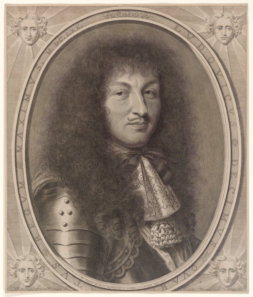 Ludwig XIV. von Robert Nanteuil