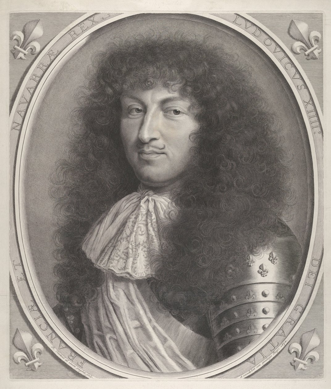 Ludwig XIV. von Robert Nanteuil