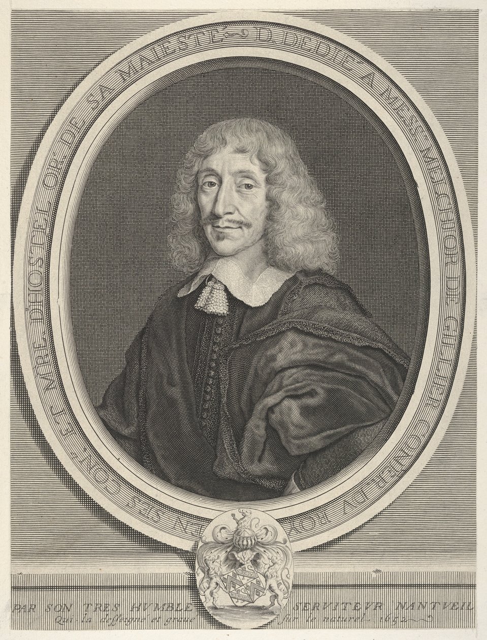 Melchior de Gillier, 1652 von Robert Nanteuil