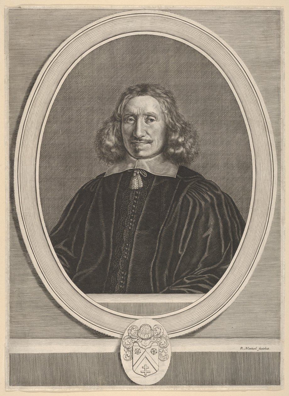 Michel Larcher, ca. 1648-49 von Robert Nanteuil