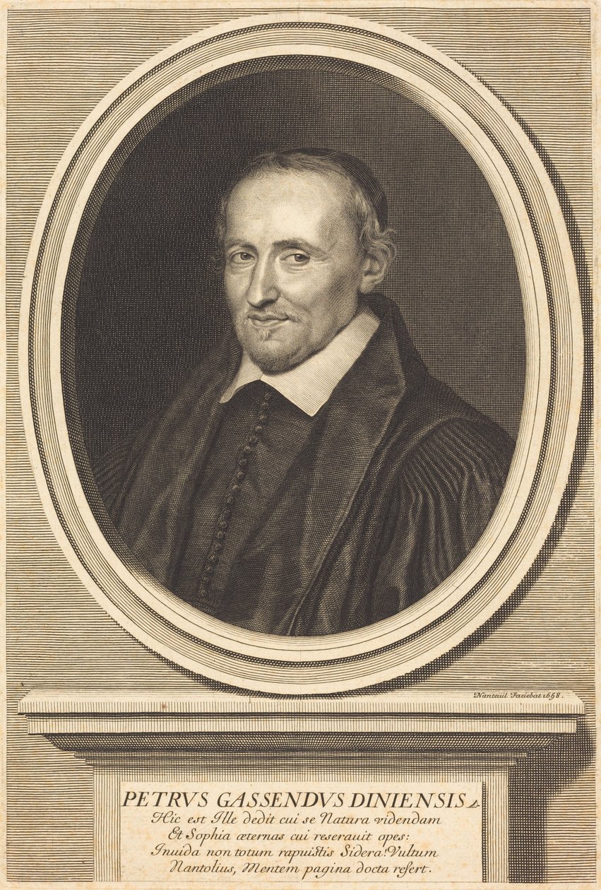 Pierre Gassendi von Robert Nanteuil