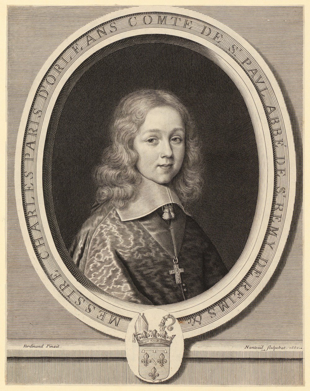 Porträt von Charles-Paris d