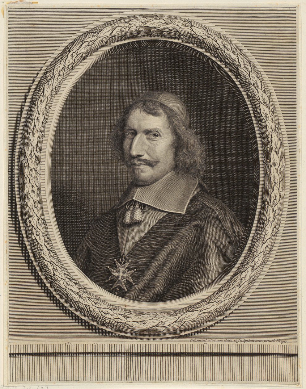 Porträt von Kardinal Antonio Barberini von Robert Nanteuil