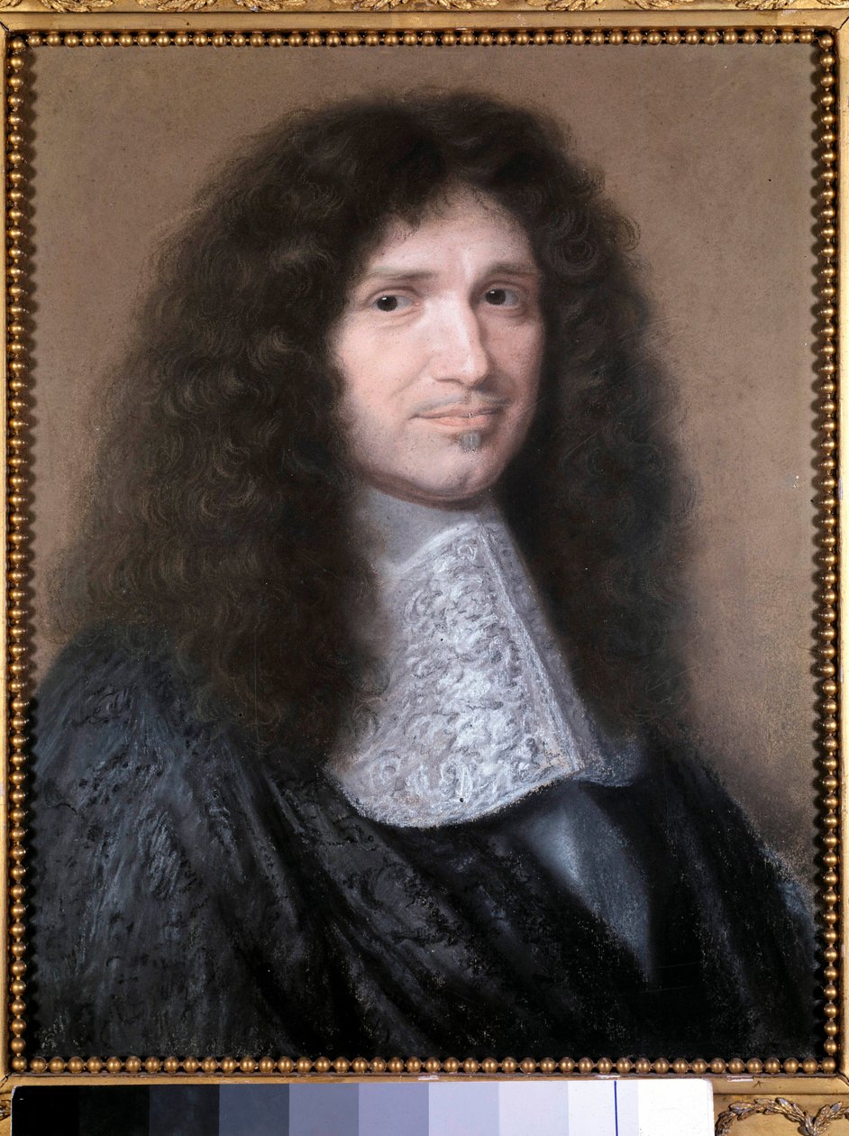 Porträt von Jean Baptiste (Jean-Baptiste) Colbert (1619-1683), Finanzintendant von Ludwig XIV. von Robert Nanteuil