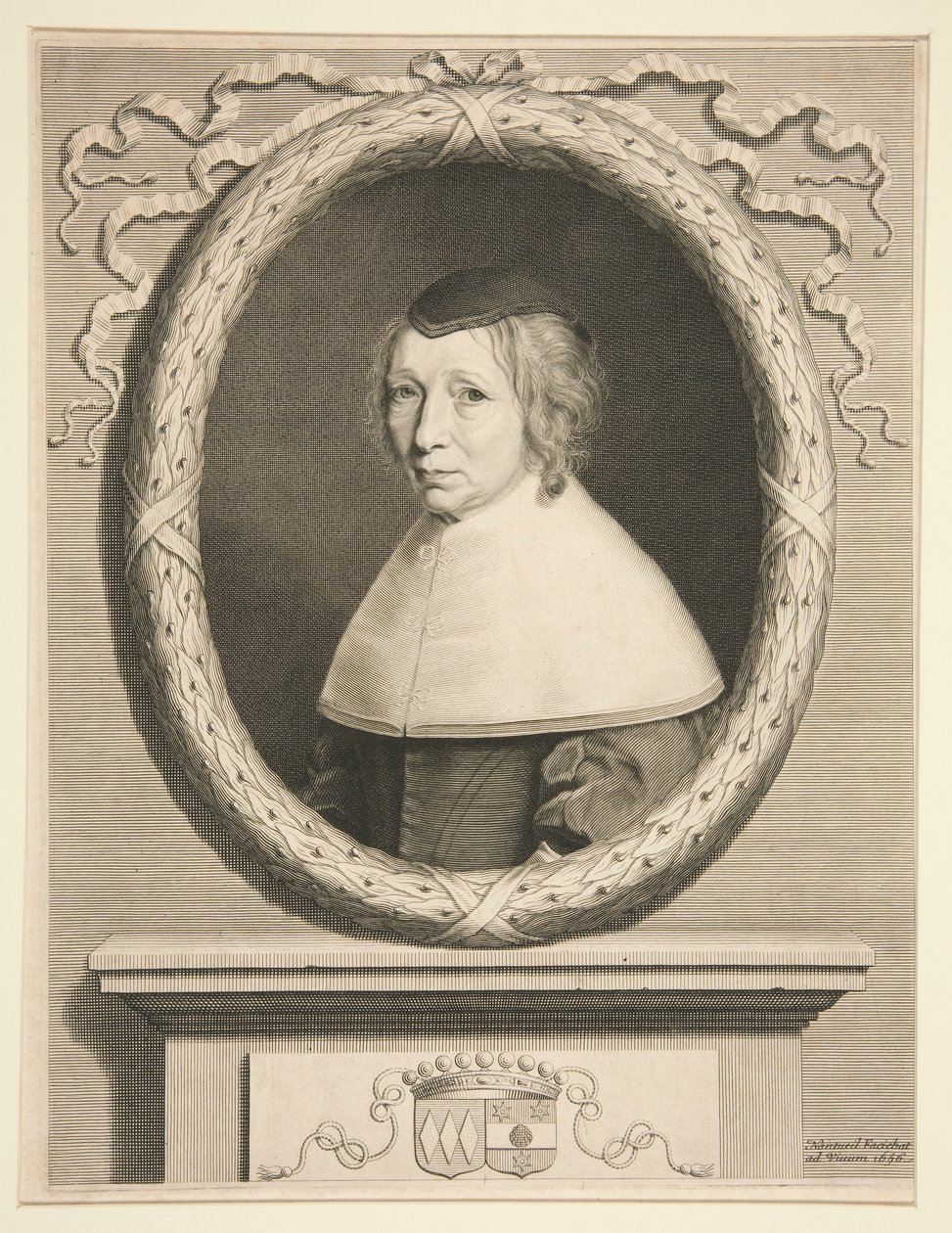 Porträt von Marie de Bragelogne (Madame Bouthillier) von Robert Nanteuil