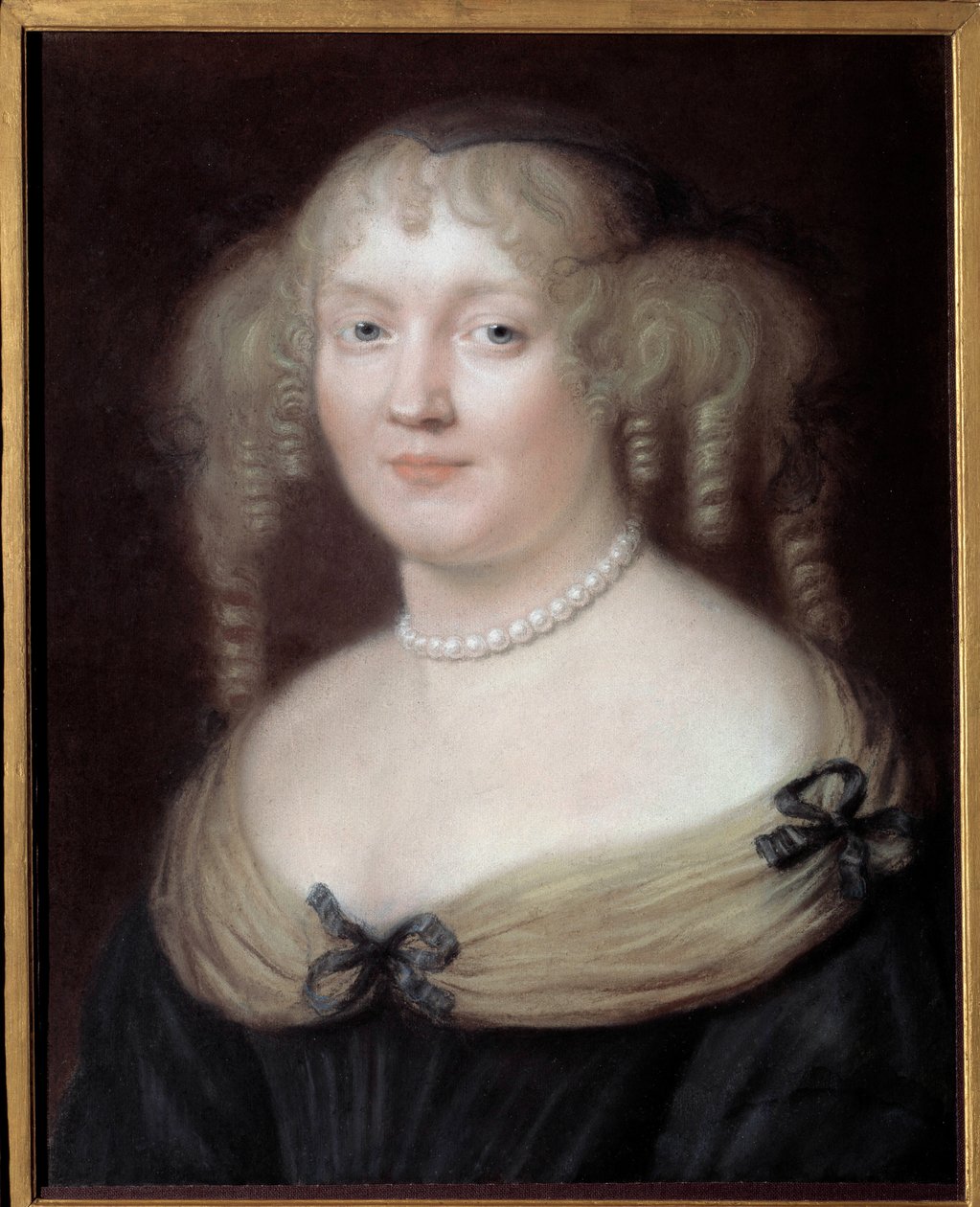 Porträt von Marie de Rabutin-Chantal, Marquise de Sevigne genannt Madame de Sevigne (1626-1696), Schriftstellerin. Schloss von Bussy Rabutin. Gemälde von Robert Nanteuil (1623-1678). Musée Carnavalet. von Robert Nanteuil