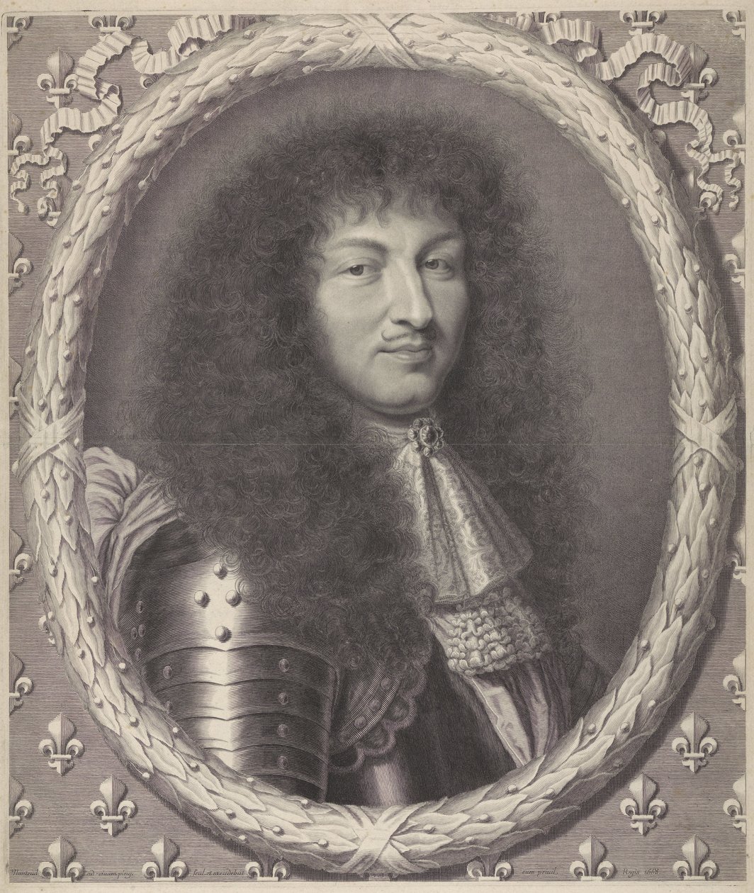 Porträt von Ludwig XIV., König von Frankreich von Robert Nanteuil