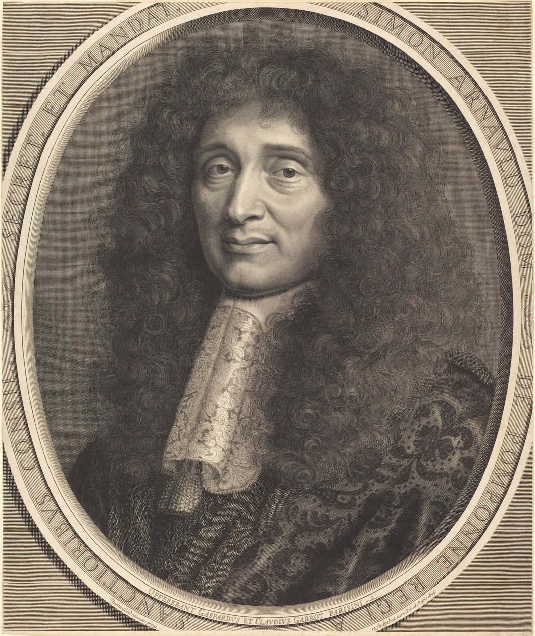 Simon Arnauld, Marquis de Pomponne von Robert Nanteuil