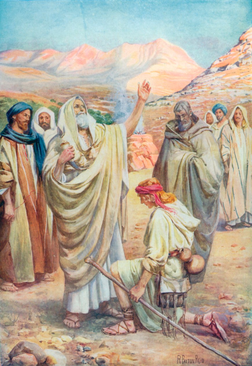 David zum König gesalbt von Robert Payton Reid
