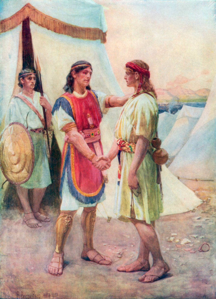 David und Jonathan von Robert Payton Reid