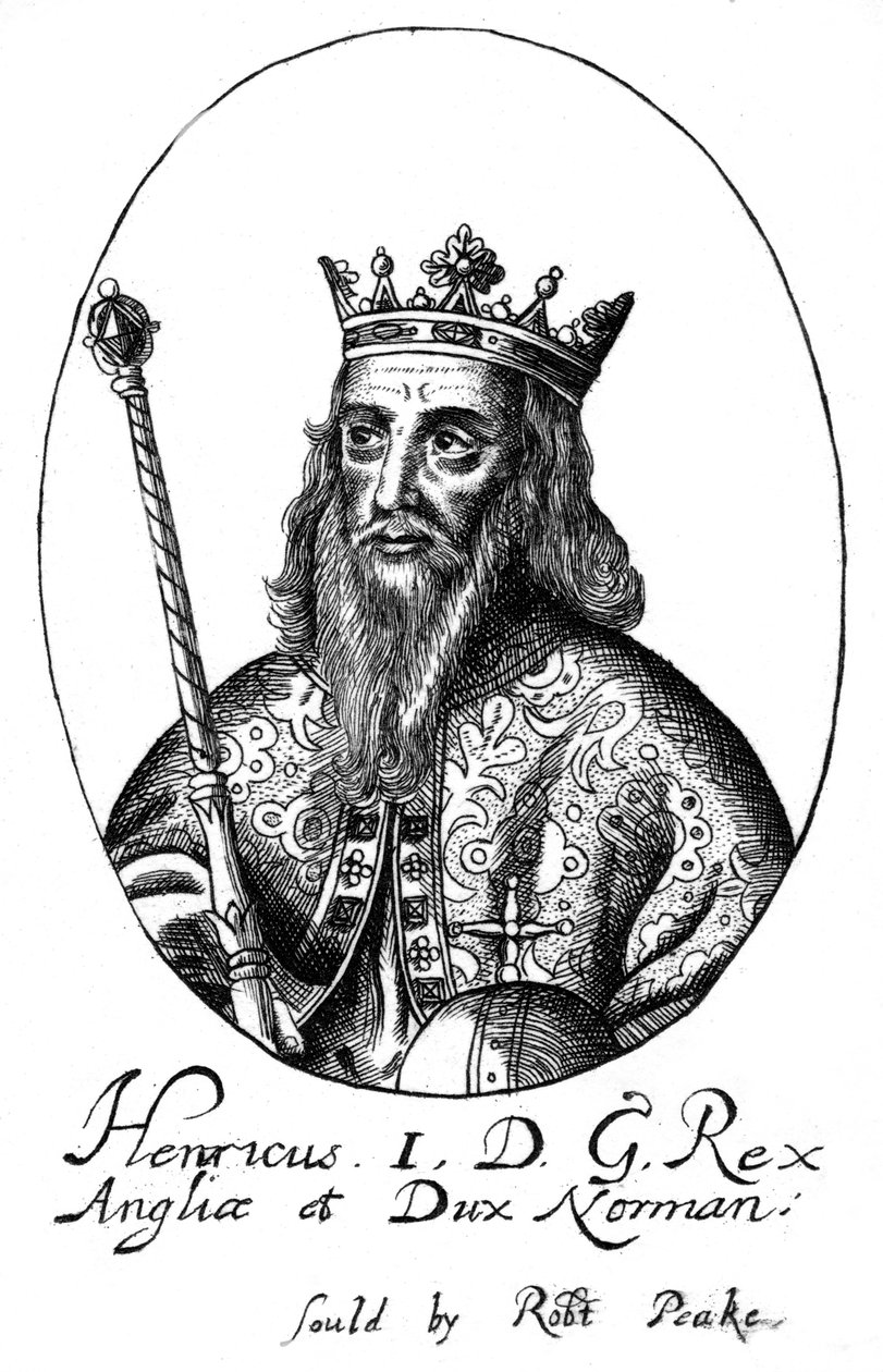 Heinrich I., König von England von Robert Peake