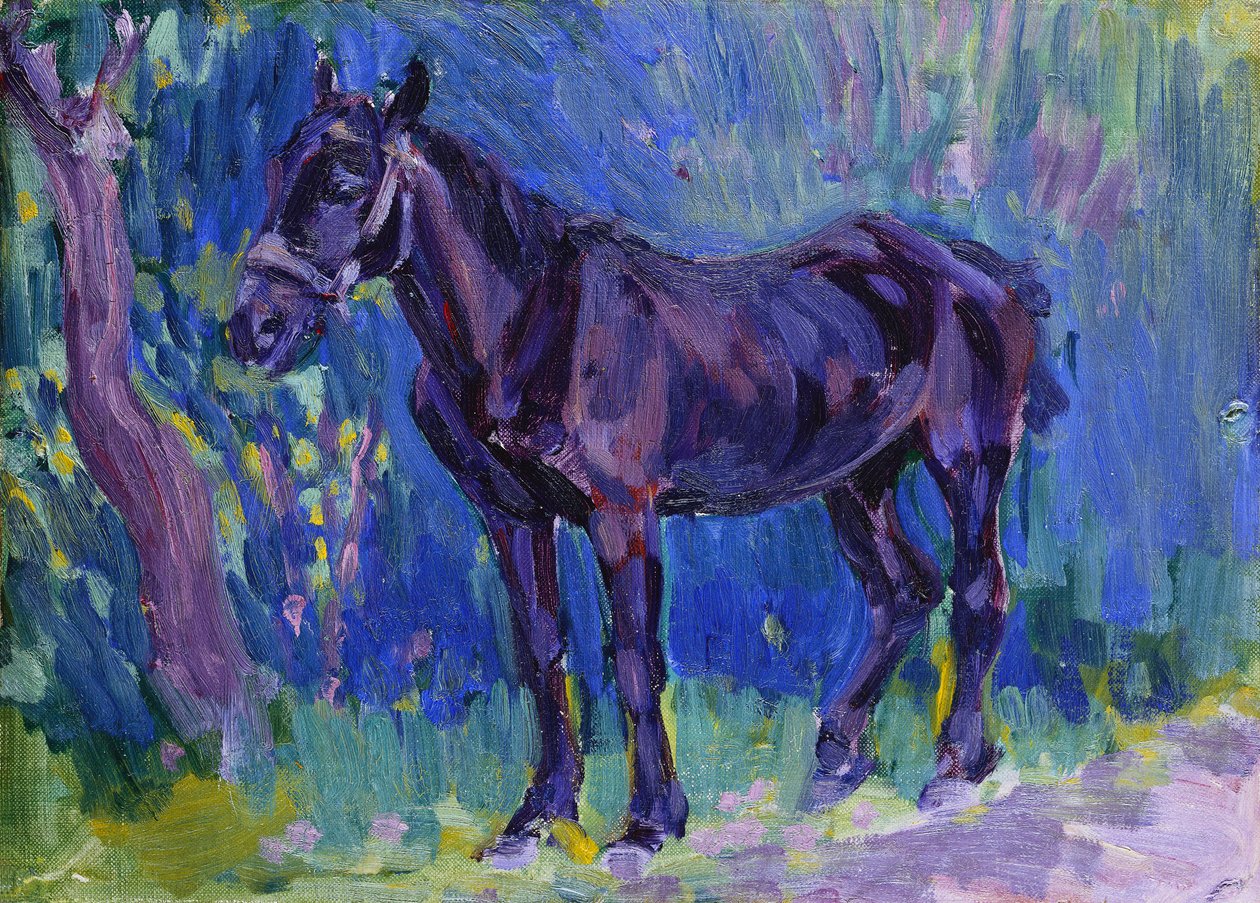 Studie für Sussex Farm Horse, ca. 1904-6 von Robert Polhill Bevan