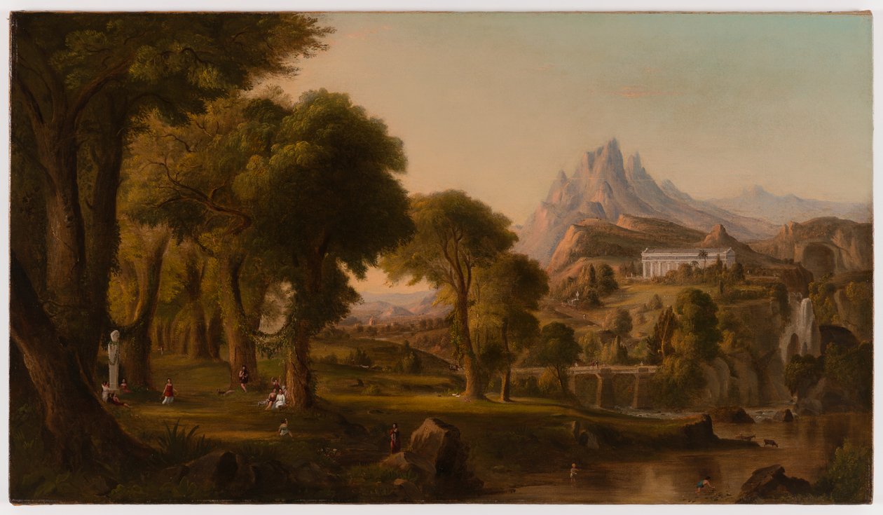 Kopie nach Thomas Coles "Traum von Arkadien" von Robert Seldon Duncanson