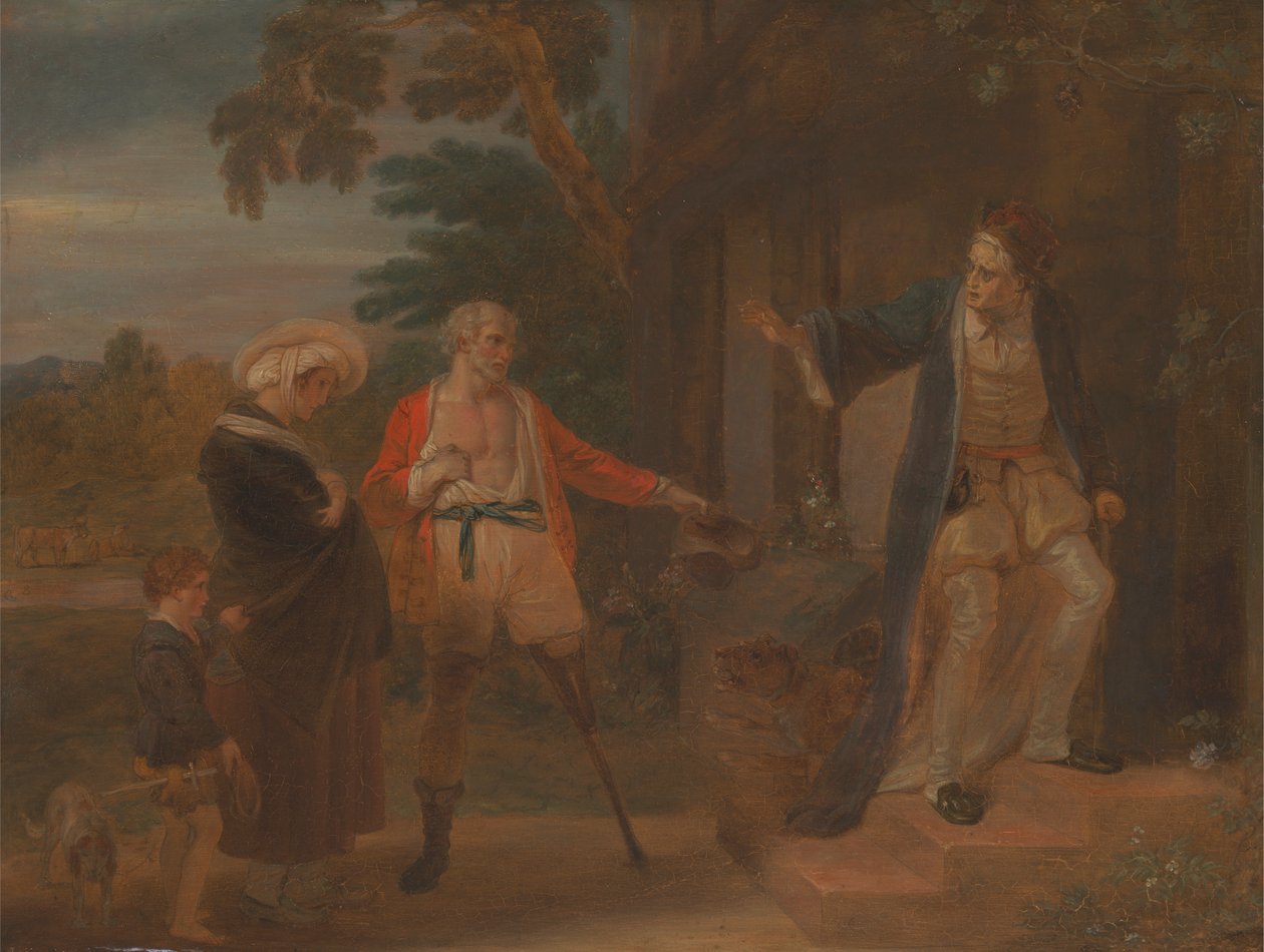 Die sieben Lebensalter des Menschen: Der Pantaloon, 