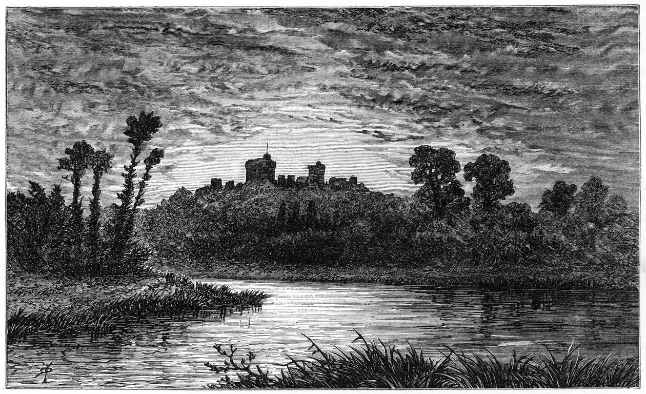 Windsor, vom östlichen Zugang, 1880 von Robert Taylor Pritchett