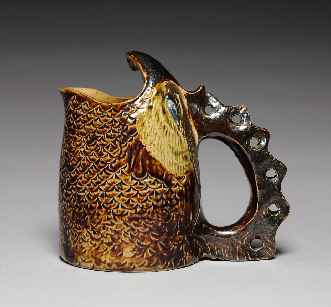 Löffelwärmer, hergestellt von Robert Wallace Martin, hergestellt bei Martin Brothers, ca. 1880 von Robert Wallace Martin