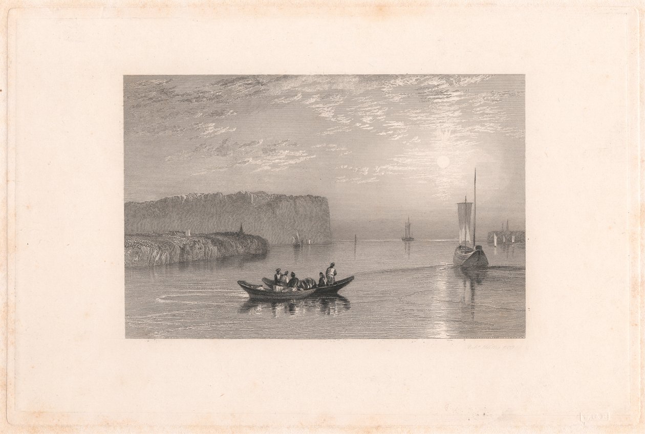Szene an der Loire von Robert Wallis