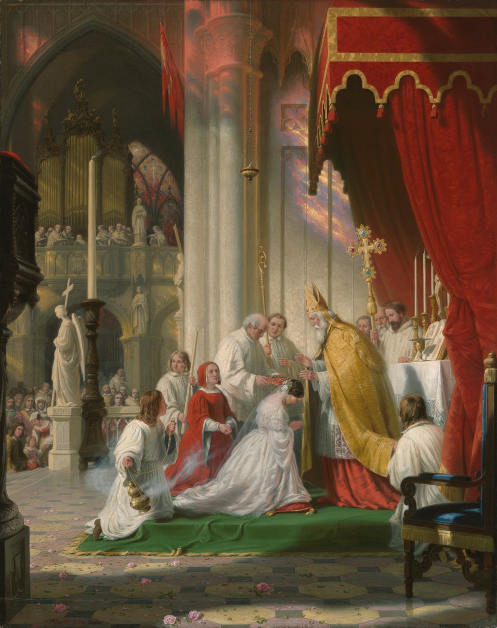 Den Schleier nehmen von Robert Walter Weir