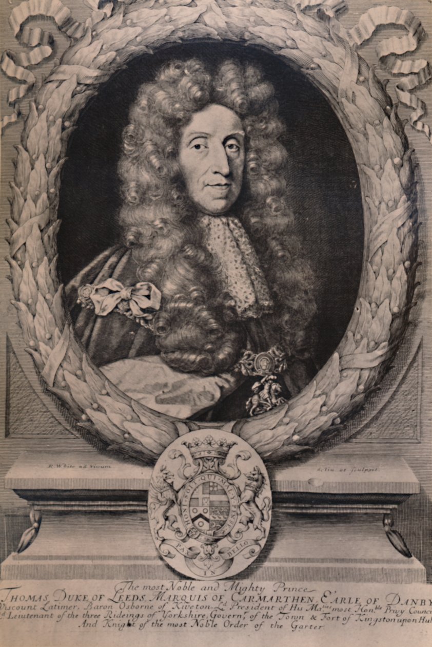 Thomas Osborne, 1. Herzog von Leeds, englischer Staatsmann, ca. 1694 von Robert White