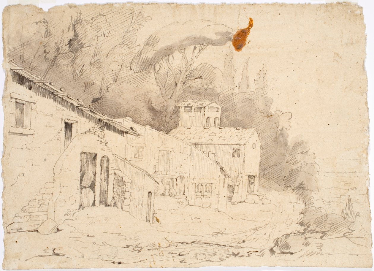 Italienisches Bauernhaus von Robert Wilhelm Ekman