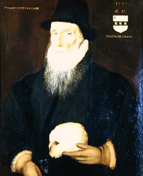 Sir Edward Grimston (1529-1610) als alter Mann von Robert the Elder Peake