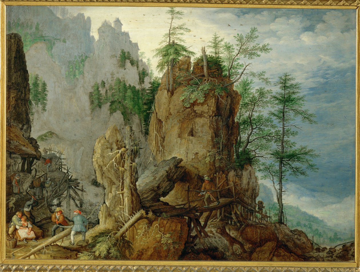 Berglandschaft von Roelandt Jacobsz. Savery