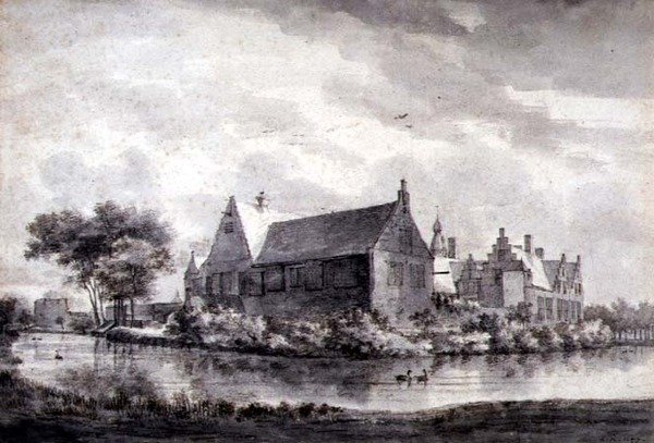 Das Schloss von Marquette, Holland, ca. 1646-47 von Roelandt Roghman