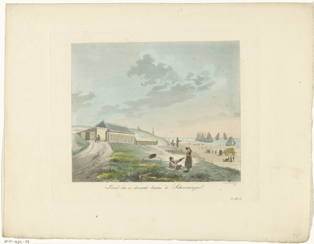 Strand bei Scheveningen von Roelof van der Meulen