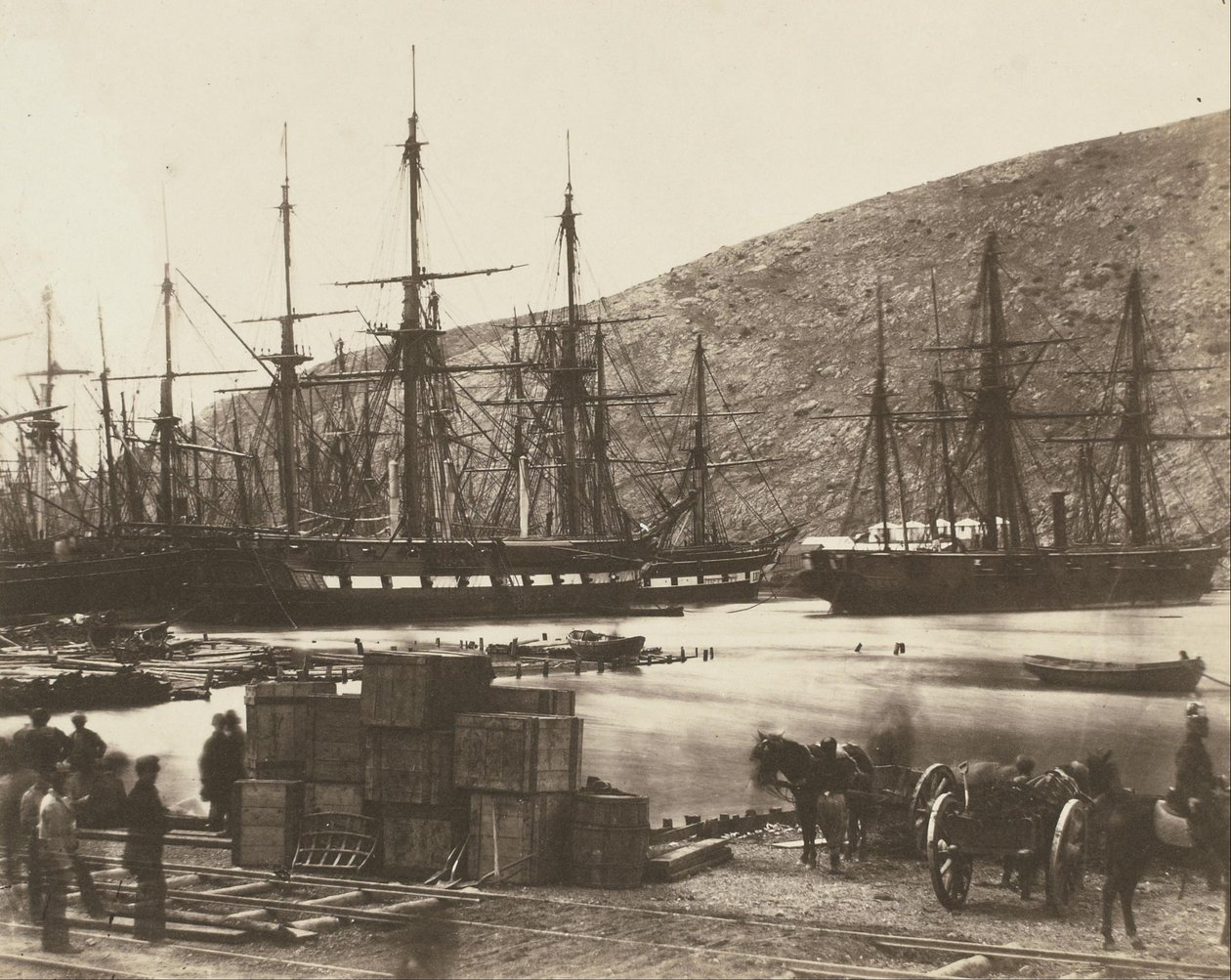 Hafen von Balaklawa, Russland von Roger Fenton