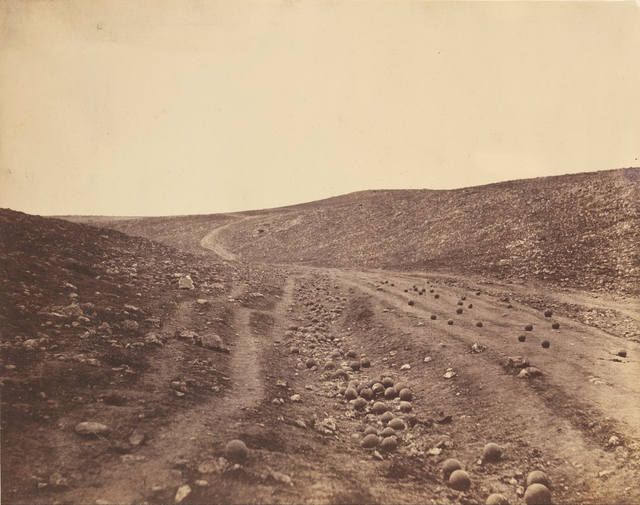 Tal des Todesschattens von Roger Fenton