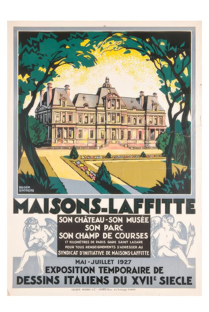 Maisons-Laffitte, temporäre Ausstellung italienischer Zeichnungen des 17. Jahrhunderts von Roger Broders