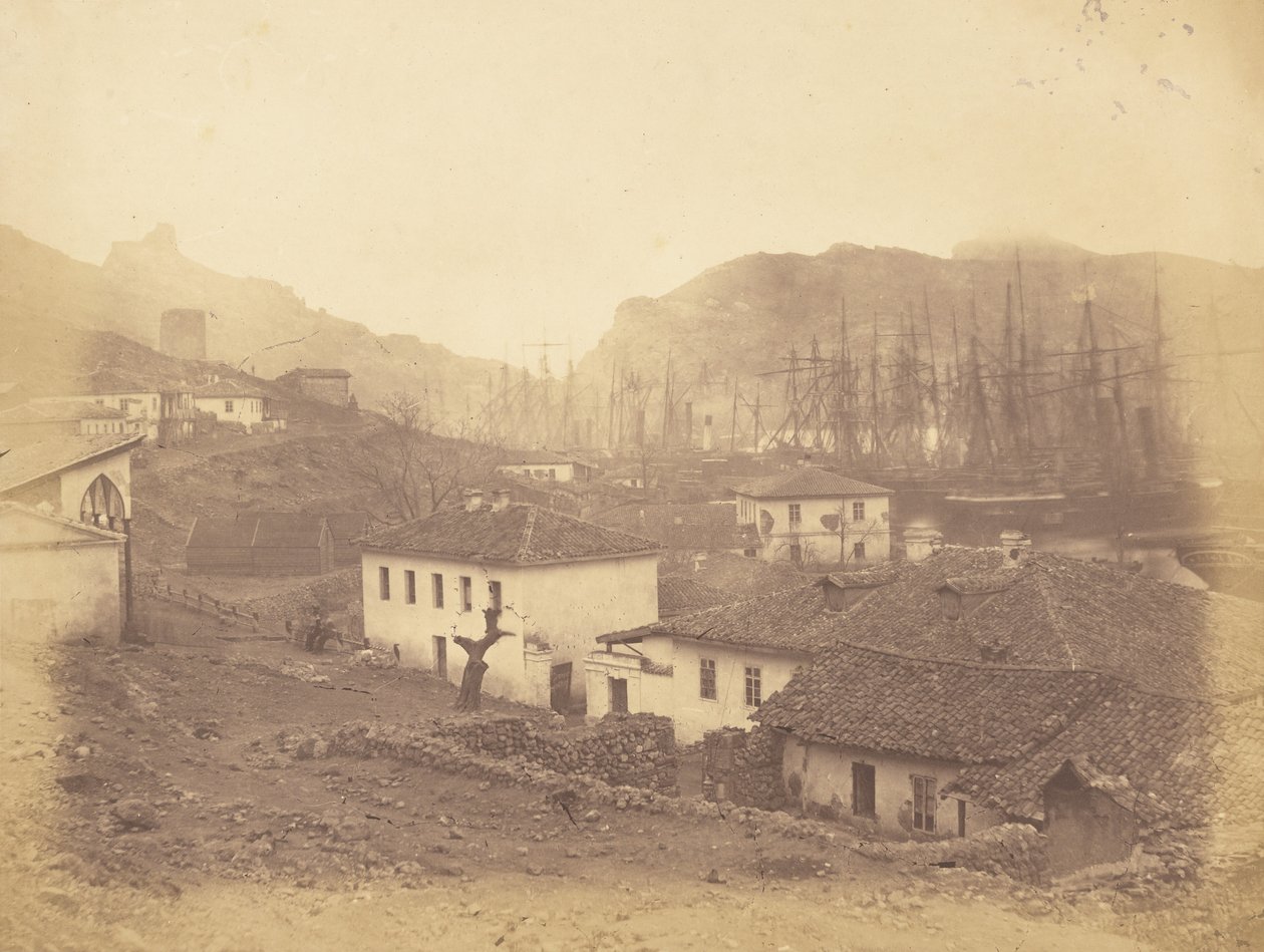 Balaklava, mit Blick auf das Meer von Roger Fenton