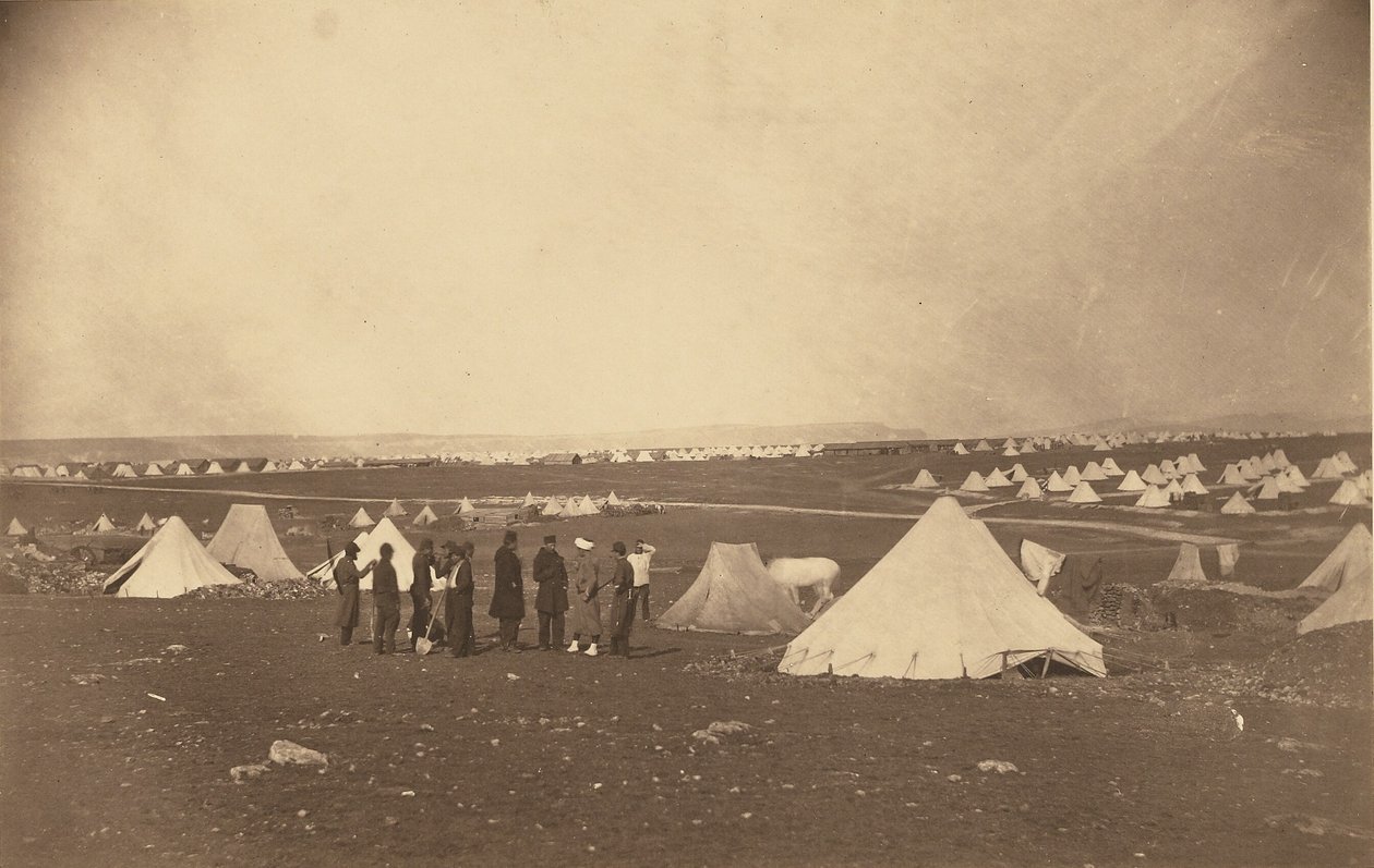 General Bosquets Quartiere mit Blick auf Mackenzie Farm von Roger Fenton