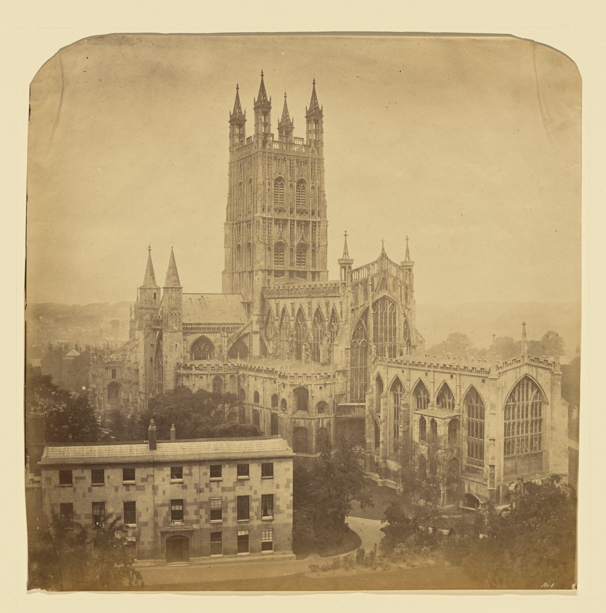 Kathedrale von Gloucester von Roger Fenton