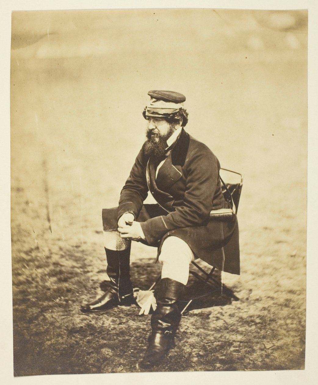Thomas Graham Russell (1748-1843), General, aufgenommen auf der Krim von Roger Fenton