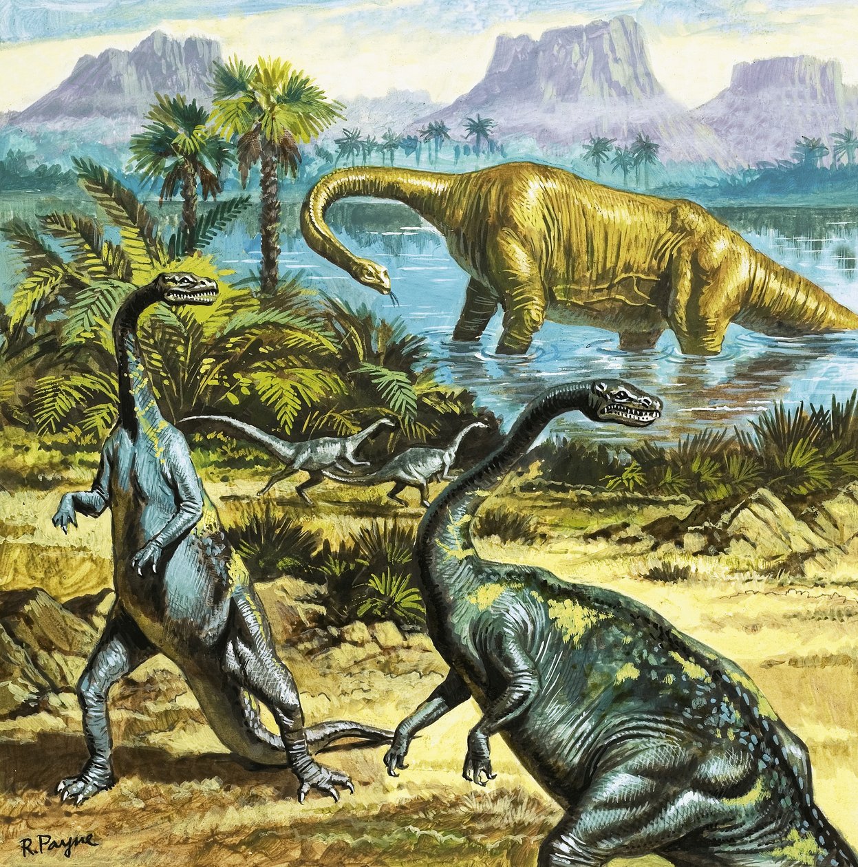 Unbekannte prähistorische Kreaturen von Roger Payne