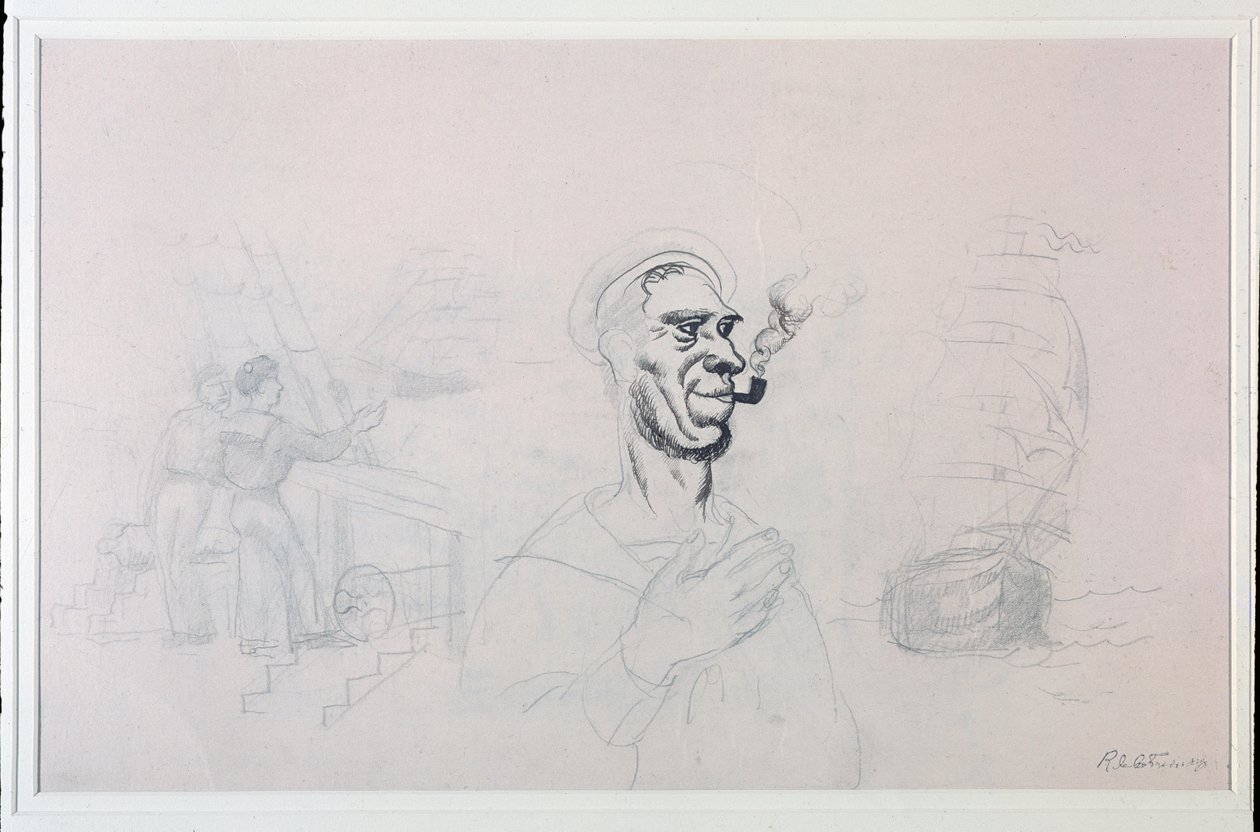 Der Matrose von Roger de La Fresnaye