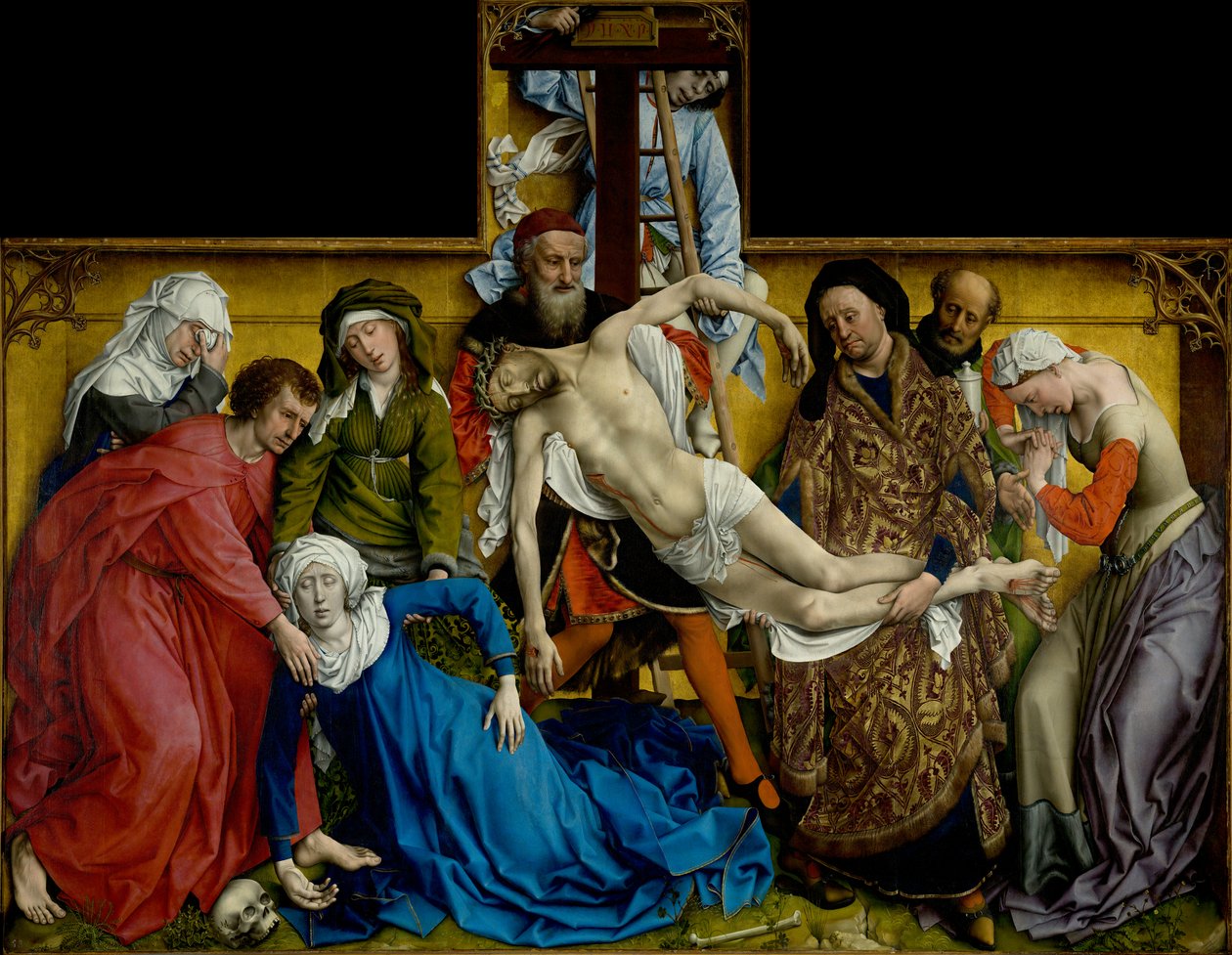 Kreuzabnahme, ca. 1435 von Rogier van der Weyden