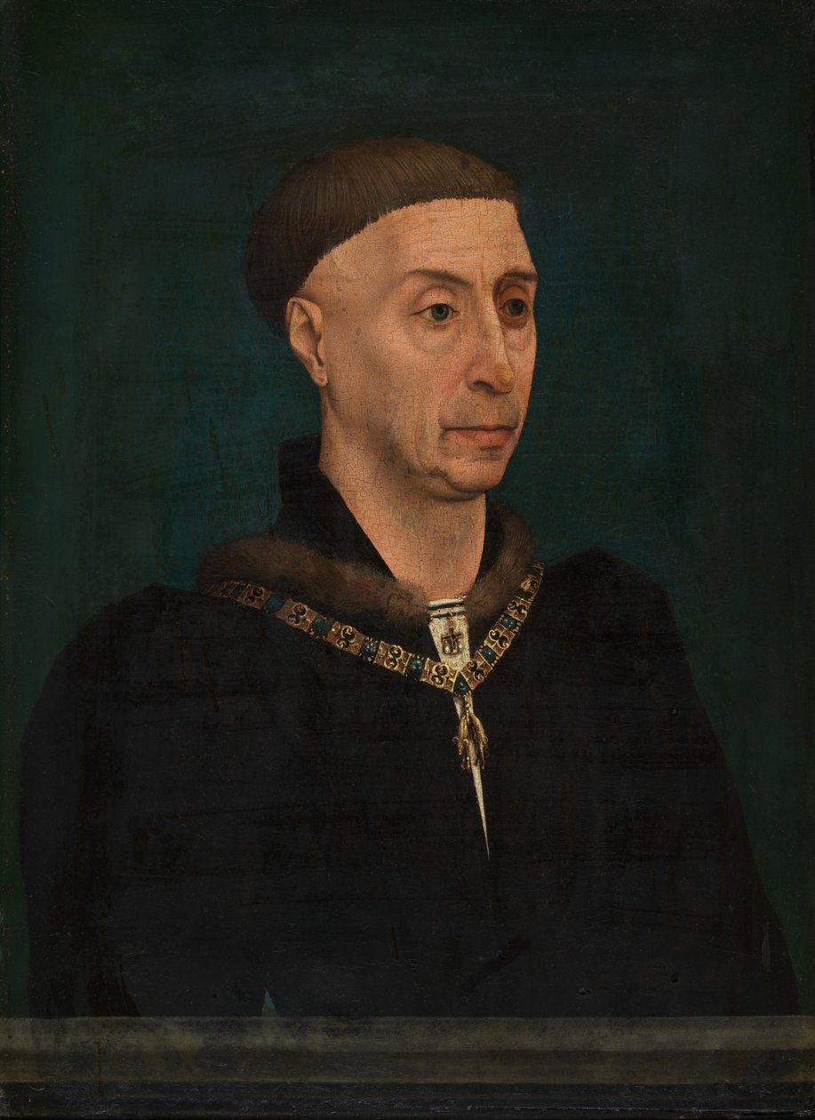 Porträt von Philipp dem Guten (1396-1467), Herzog von Burgund von Rogier van der Weyden