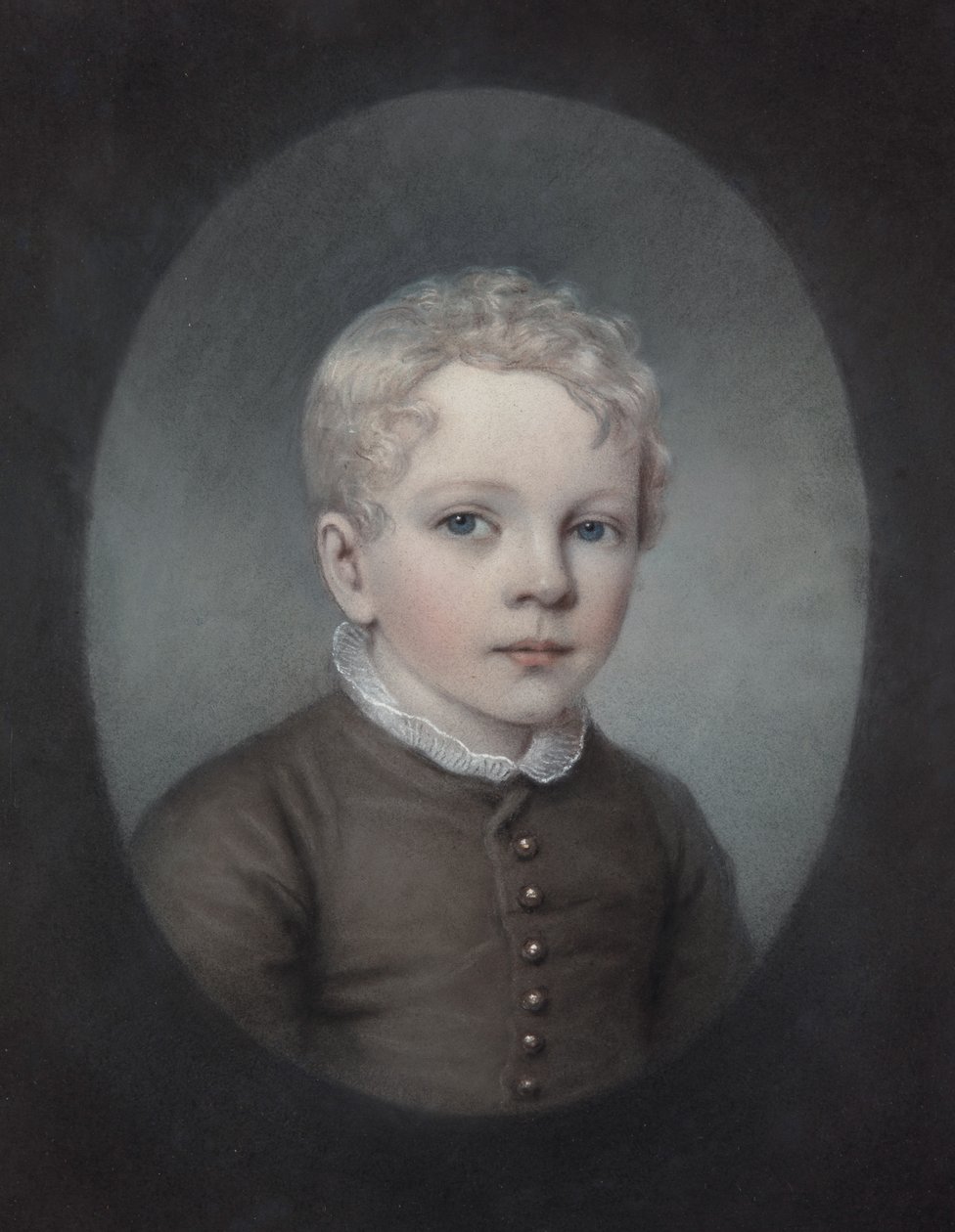 Edgeworth King in einem braunen Anzug von Rolinda Sharples or Ellen Sharples