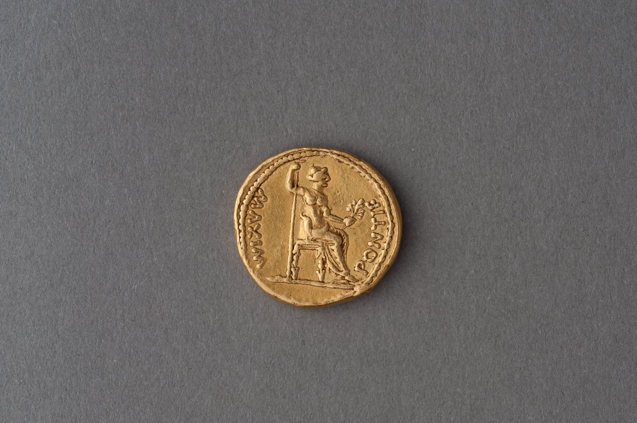 Aureus von Tiberius (Gold) von Roman