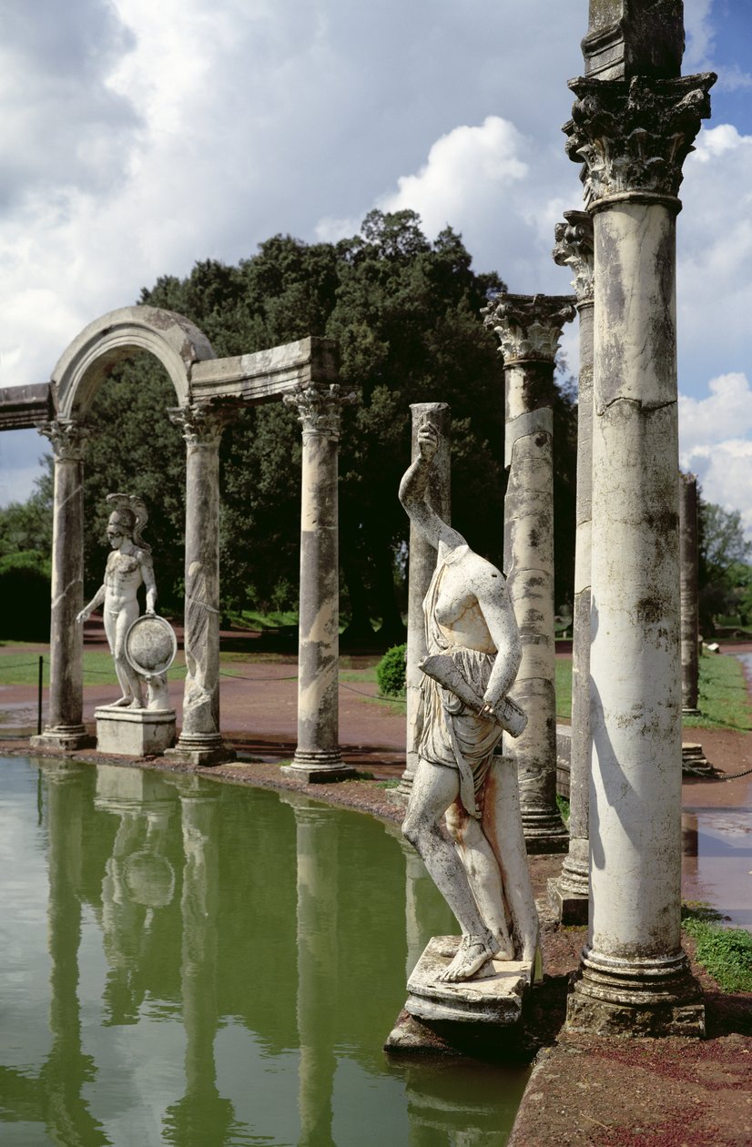 Der Canopus-Kanal, AD 118-128 von Roman