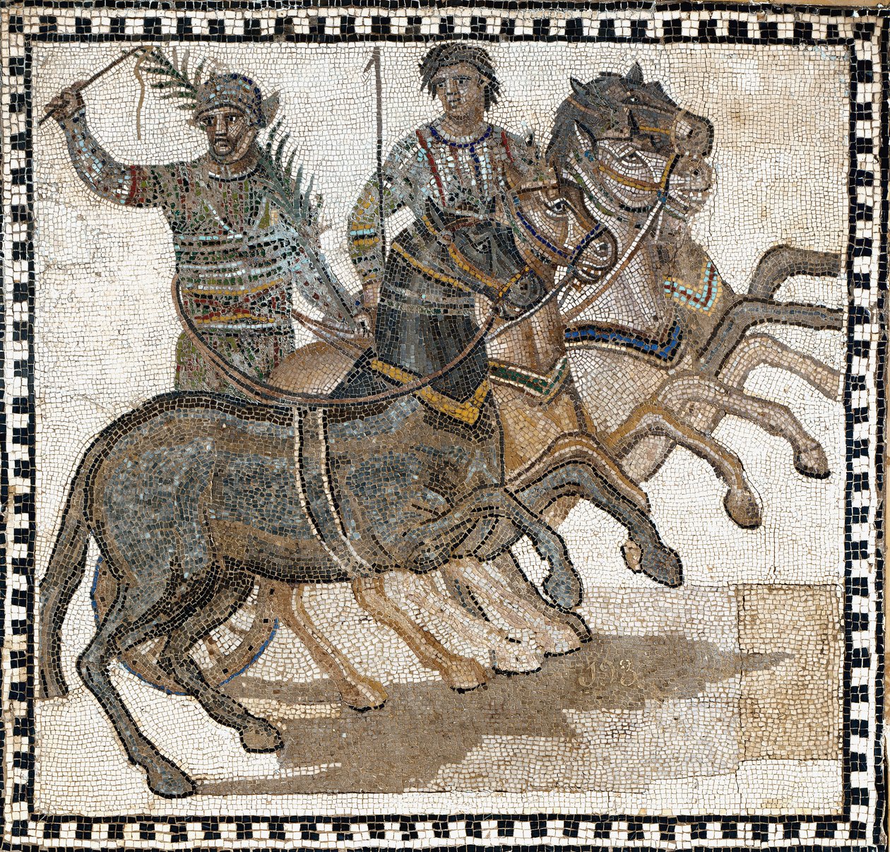 Zirkusszene im antiken Rom von Roman