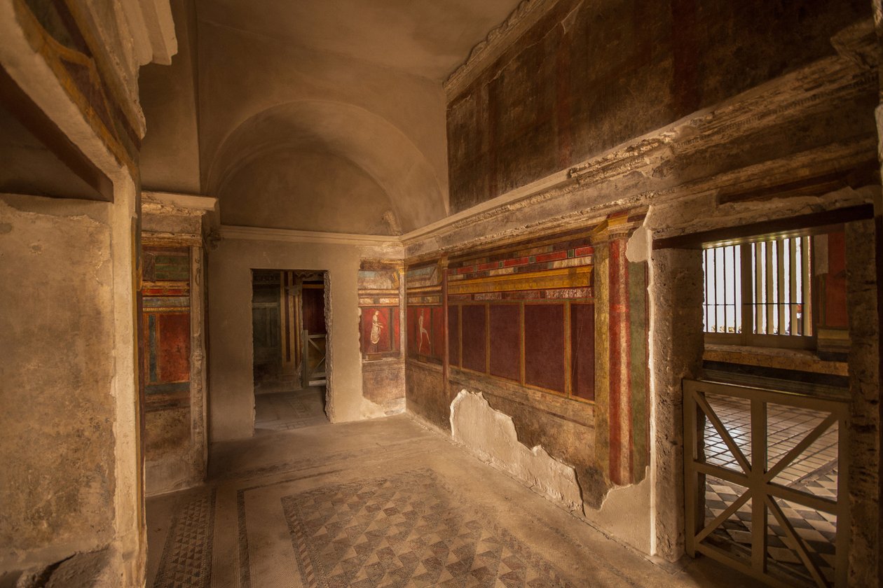 Europa, Italien, Kampanien, Pompeji, Villa der Mysterien von Roman