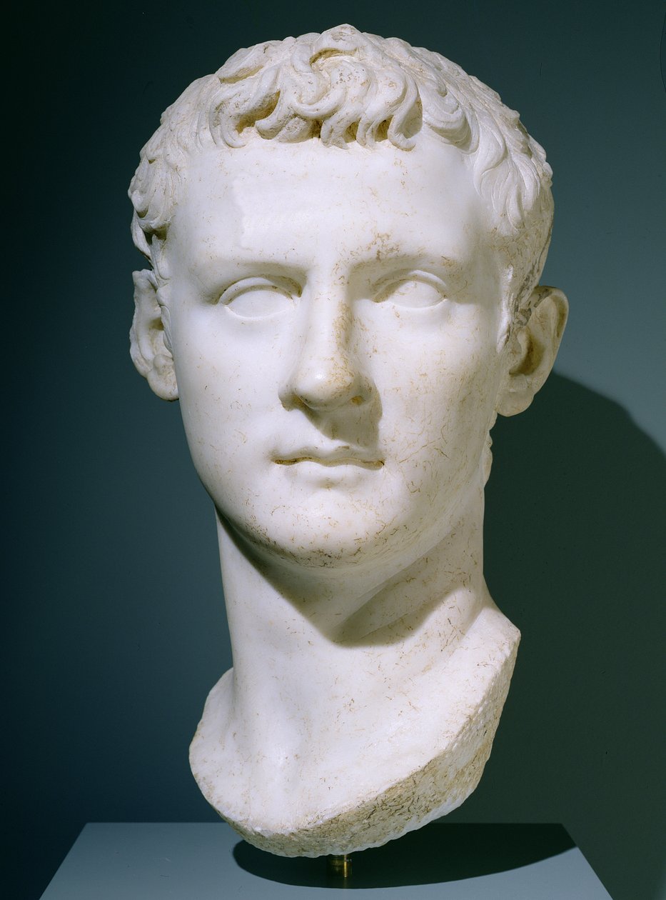 Porträt des Kaisers Caligula von Roman