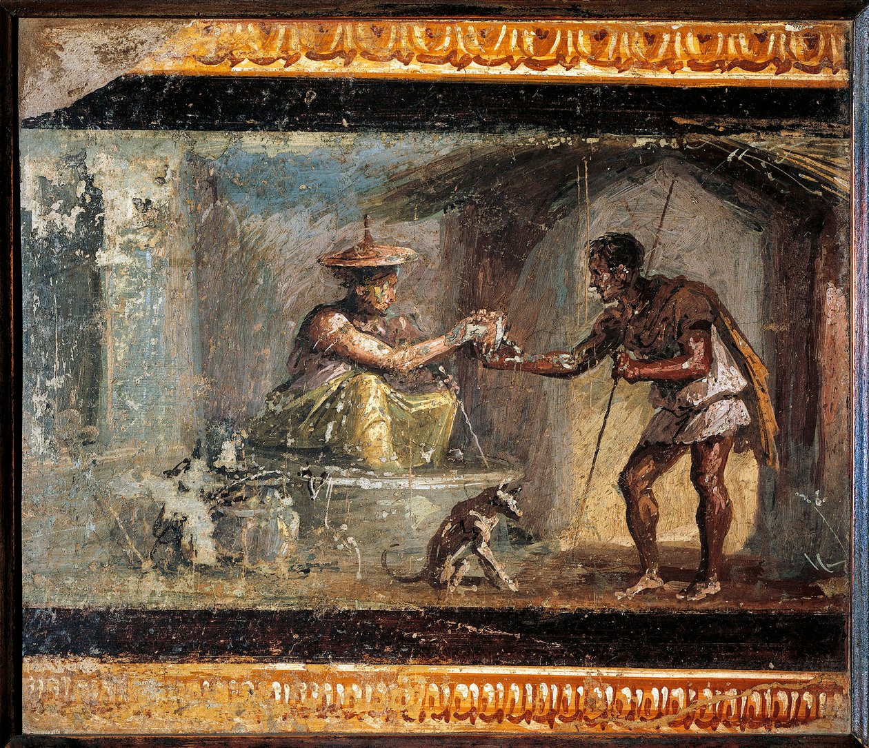 Römische Kunst: „Der Reisende und der Magier“ von Roman