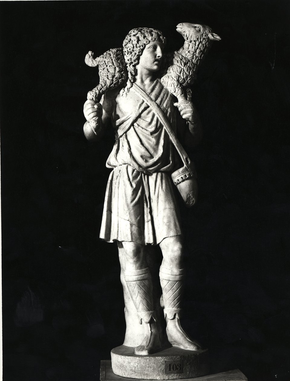 Der gute Hirte, frühchristliche Periode von Roman