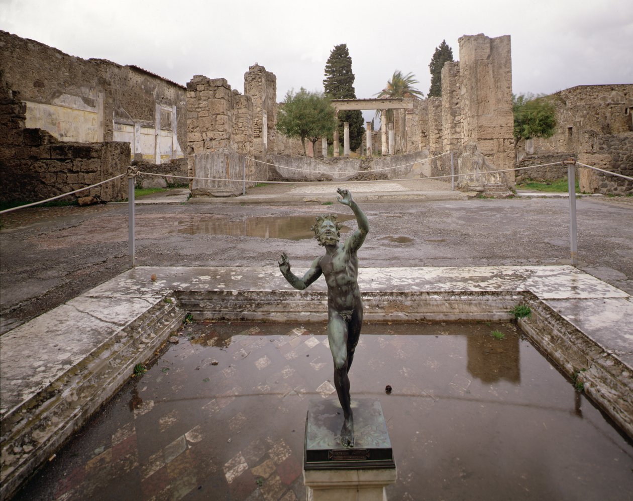 Ansicht der Casa del Fauno (Haus des Fauns) von Roman